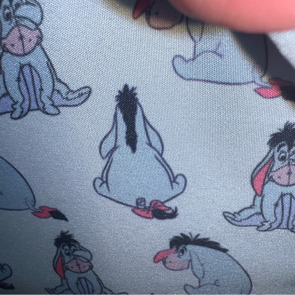 Loungefly Disney Eeyore Backpack - Light Blue and Pink - Picture 9 of 9